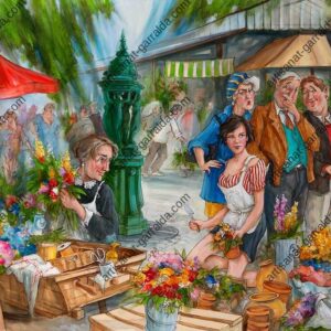 172 Marché aux fleurs