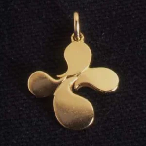 Médaille lauburu (croix basque)